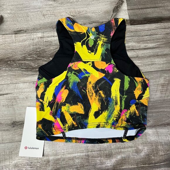 Lululemon Athletic Invigorate Training Tank Top Undertone Multi NWT Size 4 - Picture 2 of 6